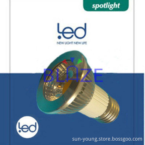 5W 6W Dimmable led E27 COB reflctor Light 3000K 4000K 6000K